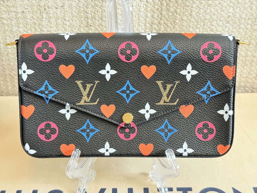 100 Original Louis Vuitton Pochette Felicie GAME ON